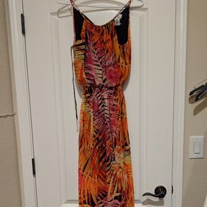 Maxi fall color dress